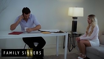 Khloe Kapri Struggles To Maintain Professionalism Around Her Step Uncle, Jay Smooth, Due To His Arousing Presence - A Tale Of Office Temptation