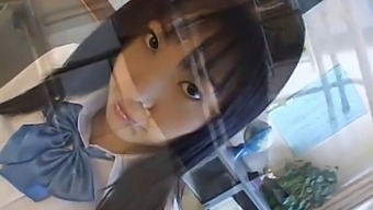 Aya Seto, The Charming Asian Schoolgirl, Engages In A Group Orgy