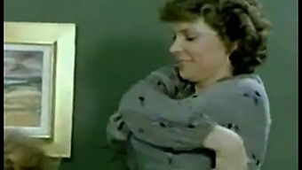 Family Taboo: Mature Couple'S Intimate Moment Interrupted By Music