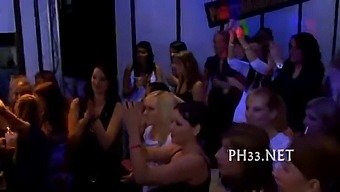Muscular Men And Shaved Ladies Engage In Anal Fucking