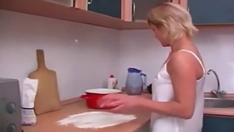 Milf Mom And Non-Stepson Indulge In Steamy Russian Threesome