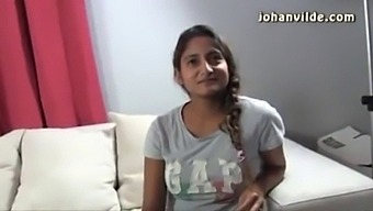 Mature Telugu Woman With Big Natural Tits Kisses A Teen With Big Boobs