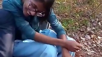 Desi Teacher Swathi Engages In Sexual Acts With Her Students In The Woods For Financial Gain