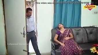 A Married Indian Woman Receives A Massage From A Doctor