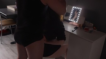 A Married Couple'S Playful Exchange Leads To A Steamy Shower Blowjob