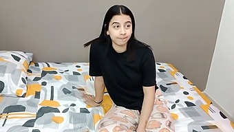I Sneak Into My Stepbrother'S Room Under The Pretense Of Fearing To Sleep Alone, But My True Intention Is To Entice Him To Pleasure Me With His Manhood In My Aroused Vagina.