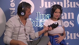 Pregnant Ambarprada With Big Natural Tits Uses Sex Machine For Orgasm