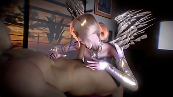 A Busty Celestial Being Entered My Bedroom