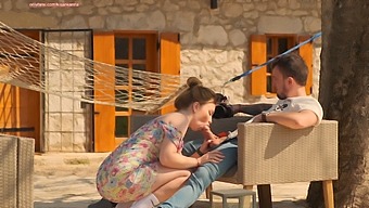 Amateur Couple'S Outdoor Escapade: Russian Pov Of Risky Doggystyle Sex