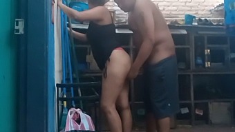 I Surprise My Step-Mother-In-Law Doing Laundry And Can'T Help But Have Sex With Her