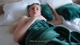 Curvy Stepson Gives Stepmother A Wild Blowjob After Clubbing