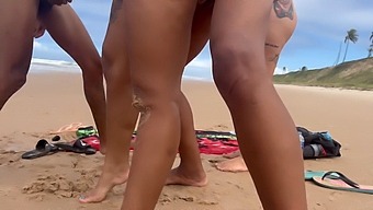 Indulging In Wild Beach Encounters With Unpredictable Men. Uninhibited At The Nude Beach, I Reach Climax In This Fresh Video.