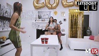 Busty Beauty Violet Myers Celebrates Her Birthday With A Wild Orgy Featuring A Massive Bbc