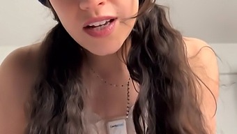 Beautiful Brunette Quinn Finite Has A Sick And Horny Day In Bed And Gives Great Pov Solo Performance.