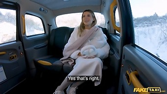 Beautiful Lingerie Model Gets A Rough And Hardcore Experience In A Fake Taxi Ride